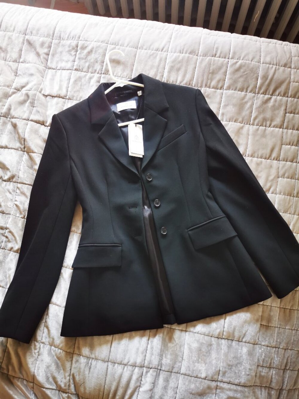 Arizia BABATON Standout Blazer - Size 4 - Black (NEW WITH TAGS)